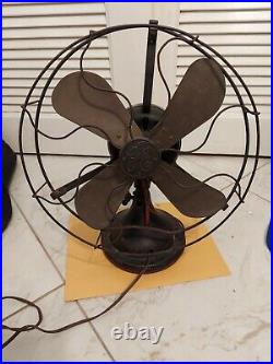 Antique Early 1900's General Electric Table Top Fan