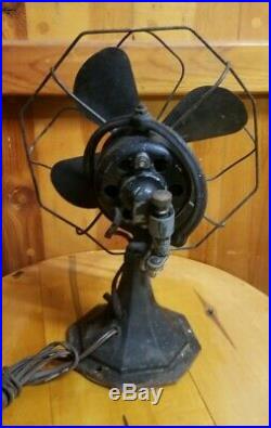Antique Electric Fan Artic Aire 1920's Old Vintage