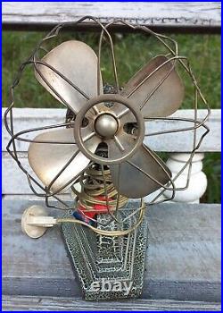 Antique Electric Fan Soviet VN-3 1953 vintage USSR