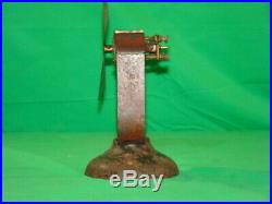Antique Electric Manhattan Battery Power Brass Fan Early 1900 Motor
