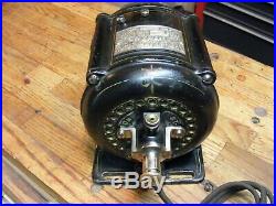 Antique Electric Motor Emerson 1/20hp VICTOR ELECTRIC Co. No. 801277