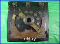 Antique Electric Motor Fan Rheostat Control 1890 Edison Era Direct Current Early