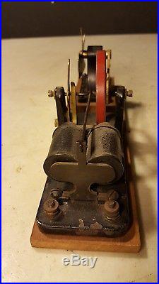 Antique Electric Toy Motor Fan DC Bi Polar Battery