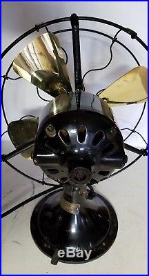Antique Electric fan 3 speed by Dayton 32 volt original paint 1920