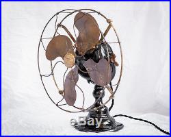 Antique Emerson Electric Desk/ Table Fan Beautifully Conserved