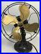Antique-Emerson-Electric-Fan-12-Brass-Blades-29646-Oscillates-Very-Good-Works-01-wk