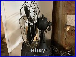 Antique Emerson Electric Table Fan Vintage Electric Fan Runs