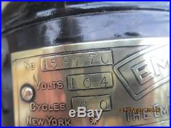 Antique Emerson Fan 1500 Brass Blade Fan Antique Fan Vintage Emerson Fan Old Fan