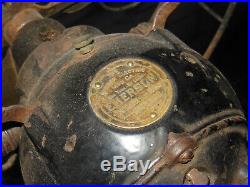 Antique Emerson Fan 24046 DC Brass Fan Brass Blade RARE missing controls