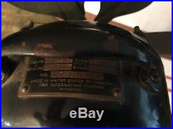 Antique Emerson Fan 6 Brass Blade 12 Model 71666 3-Speed Oscillating To Restore