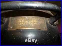 Antique Emerson Oscillating Vintage Fan Model 27646 12 Works! No Reserve