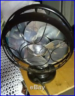 Antique Emerson Silver Swan Art deco Electric Fan