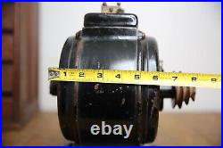 Antique Emerson industrial pancake utility motor for brass blade fan etc vintage