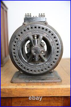 Antique Emerson pancake utility motor for brass blade fan etc vintage industrial