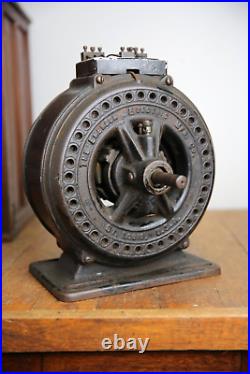 Antique Emerson pancake utility motor for brass blade fan etc vintage industrial