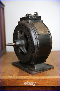 Antique Emerson pancake utility motor for brass blade fan etc vintage industrial