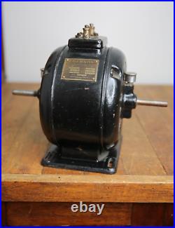 Antique Emerson pancake utility motor for brass blade fan industrial vintage