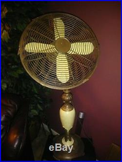 Antique Fan. 30 tall. Gorgeous
