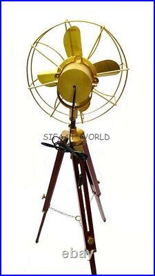 Antique Floor Standing Electric Fan Fan Collectible Tripod x-mas gift item