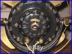 Antique G. E. Brass Blade Fan 1905-06