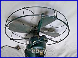 Antique G E Fan Electric Deco Oscillating Fan