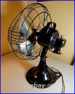 Antique GE 14inch 3 Speed Oscillating Fan