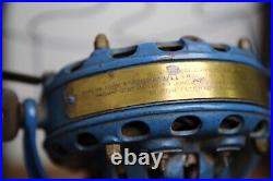 Antique GE Fan Pancake Motor Brass Blade vintage General Electric Parts Repair