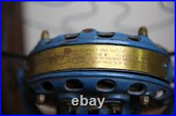 Antique GE Fan Pancake Motor Brass Blade vintage General Electric Parts Repair