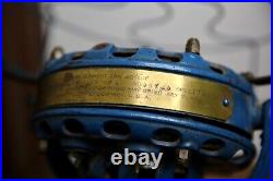 Antique GE Fan Pancake Motor Brass Blade vintage General Electric Parts Repair