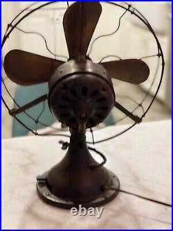 Antique GE General Electric Alternating Current 13 Fan