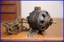 Antique GE General Electric Motor Fan Base tool industrial utility Vintage