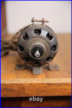 Antique GE General Electric Motor Fan Base tool industrial utility Vintage