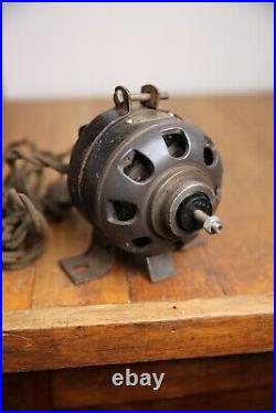 Antique GE General Electric Motor Fan Base tool industrial utility Vintage