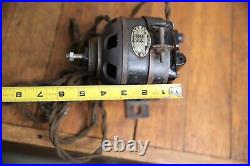 Antique GE General Electric Motor Fan Base tool industrial utility Vintage