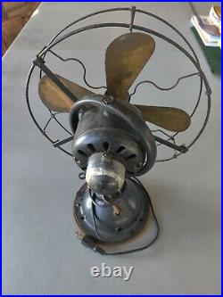 Antique GE General Electric Type AOR, form W1 collectible fan