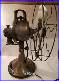Antique GE Oscillating 16 FAN Type AOU AK1 75423 General Electric