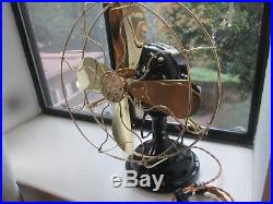 Antique Ge Bmy Fan Vintage Ge Fan Brass Blade Fan Old Electric Fan Vintage Ge