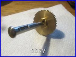 Antique Ge Fan Sidewinder Fan Worm Driven Vintage Ge Brass Blade Fan Parts