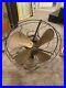 Antique-General-Electric-16-Oscillating-Brass-Bell-Blade-GE-Fan-WORKS-75425-01-acy