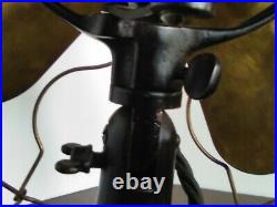 Antique General Electric 16Oscillation Brass Blade/Shroud Fan/AO Form R4