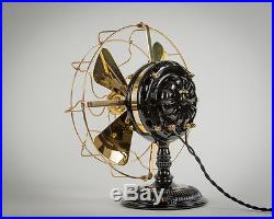 Antique General Electric Electric Desk/ Table Fan Beautifully Restored