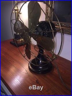 Antique General Electric Fan. Collar Oscillating Fan