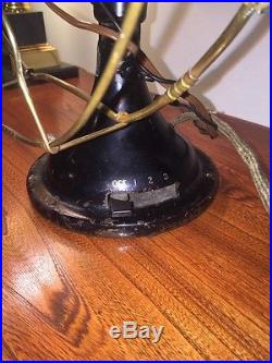 Antique General Electric Fan. Collar Oscillating Fan
