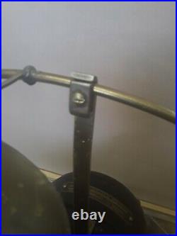 Antique General Electric GE Brass Blade Fan Alternating Current Pat 1901