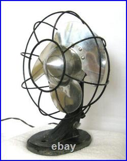 Antique General Electric High Art Deco Streamlined Vintage Fan