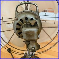 Antique General Electric Large Art Deco Vortalex Oscillating Fan