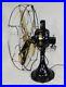 Antique-General-Electric-Oscillating-Fan-Just-Reworked-Brass-Blades-3-Speeds-01-yma