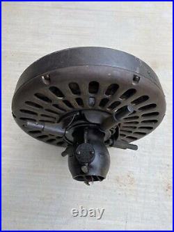 Antique Hunter Cast Iron Alternating Current Ceiling Fan Motor C18 Adjustable