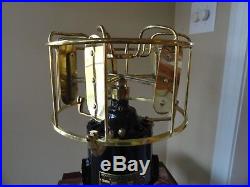 Antique Menominee 1912'Tab Foot' Bank Teller Horizontal Table Fan