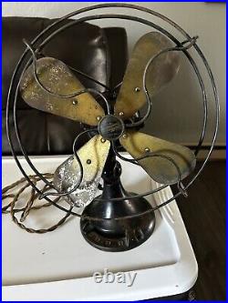 Antique Northwind 450C Oscillating3 Speed Fan Working